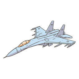 Transporte de avião a jato Desenho PNG