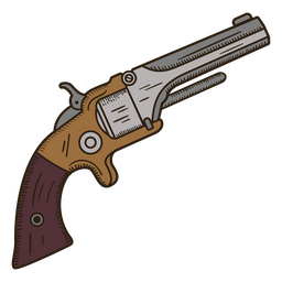 Sheriff pistol gun PNG Design Transparent PNG
