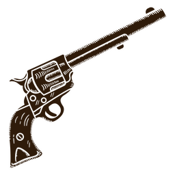 Waffe des wilden Westbanditen PNG-Design