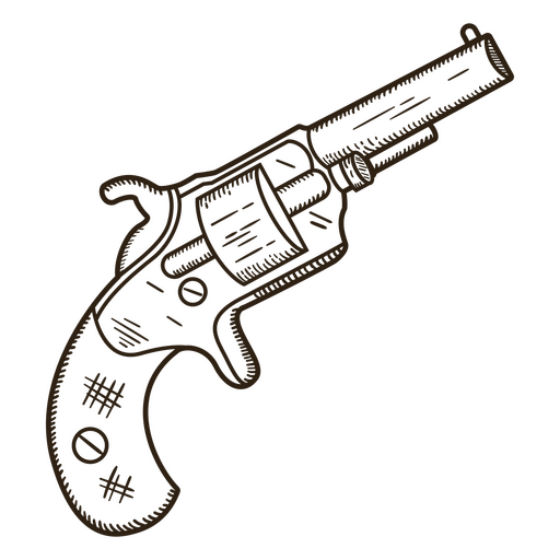 Curso de arma do oeste selvagem Desenho PNG