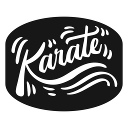 Karate badge PNG Design Transparent PNG