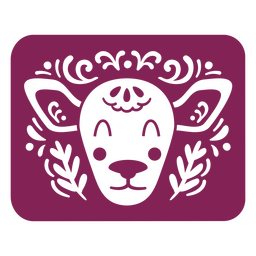 Adorno de ovejas de animales de granja Diseño PNG