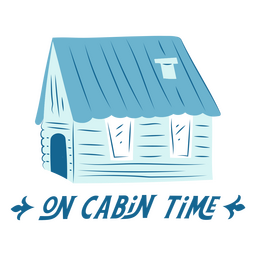 Na citação azul do tempo de cabine Desenho PNG