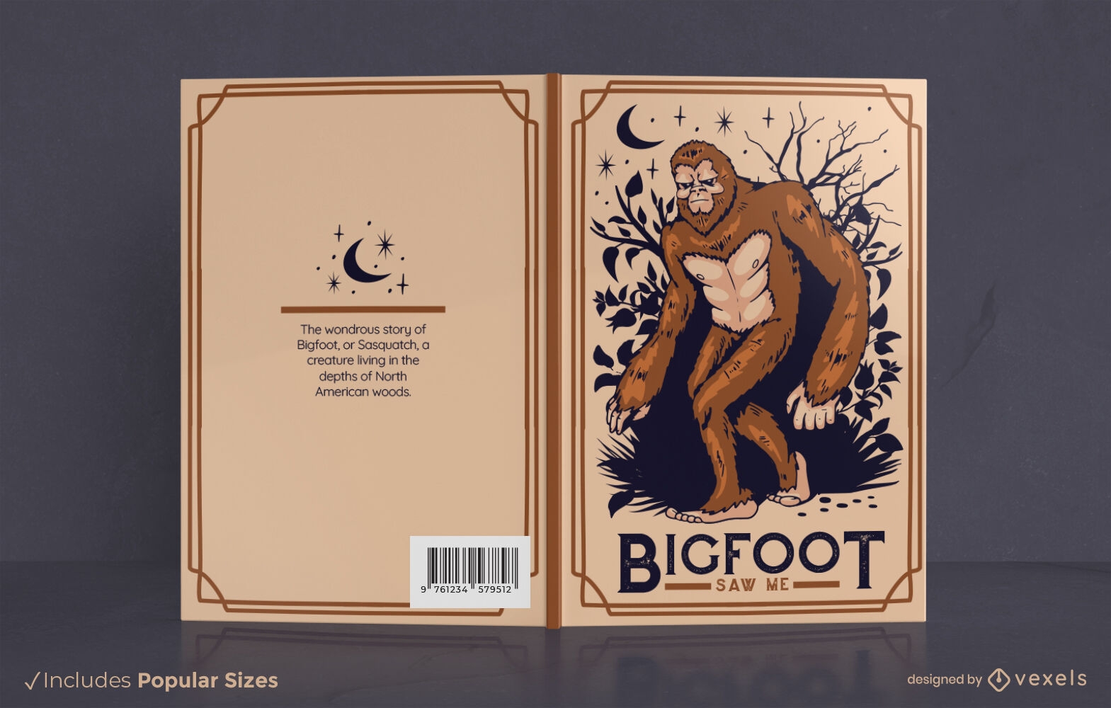 Big Foot Buchcover-Design