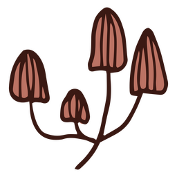 Mehrere Pilze PNG-Design