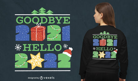 Weihnachtsferien 2022 T-Shirt-Design