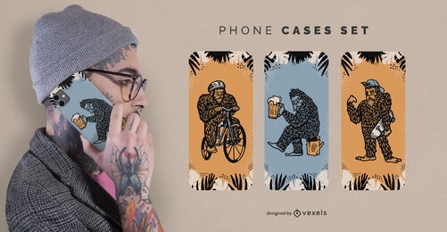 Big Foot phone case designs