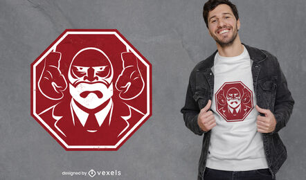 Boxing gloves sport t-shirt design