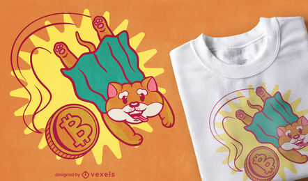 Krypto-Superhunde-T-Shirt-Design