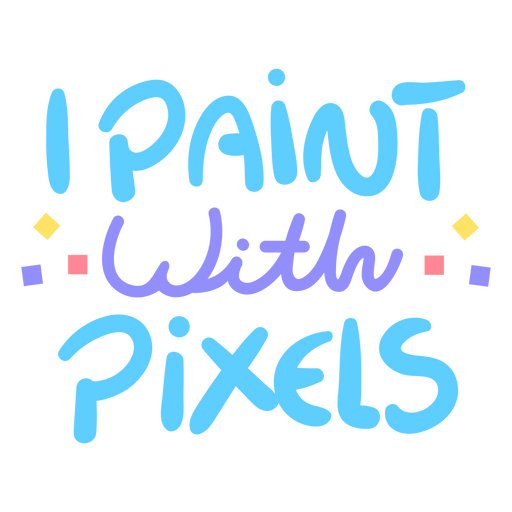 Künstler malen Zitat-Abzeichen PNG-Design