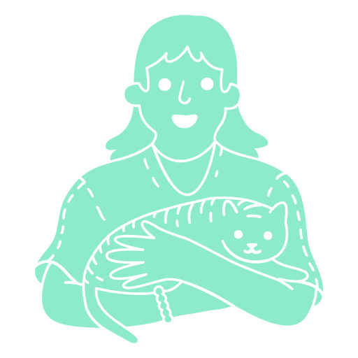 Pessoas de saúde animal de gato veterinário Desenho PNG