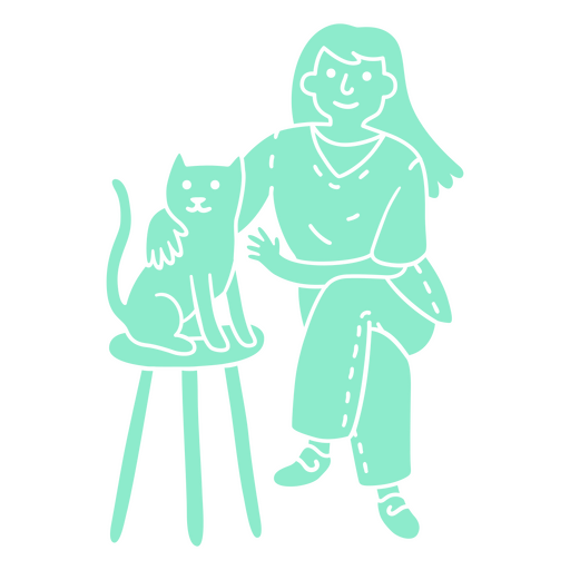 Pessoas veterinárias de gatos Desenho PNG