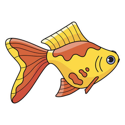 ícone de animal de água de peixe Desenho PNG