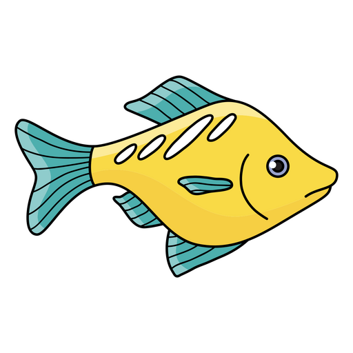Ícone da natureza dos peixes