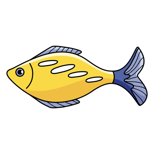 Ícone de natureza animal de peixe Desenho PNG