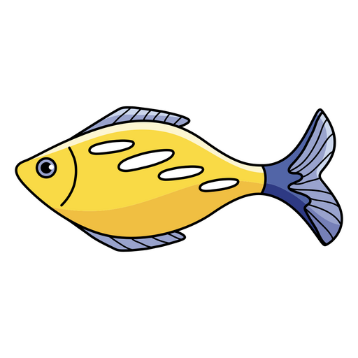 Icono de naturaleza animal de pescado Diseño PNG