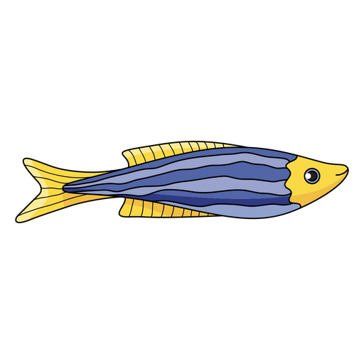 Fisch-Natur-Tier-Symbol PNG-Design