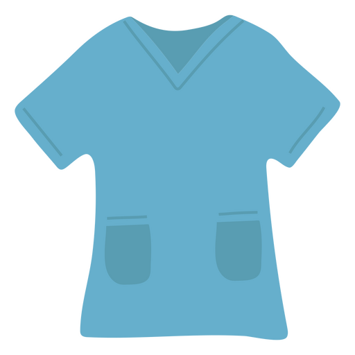 Arzt scheuert Uniform PNG-Design