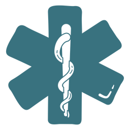 Krankenhaus-Chirurgie-Logo PNG-Design