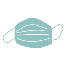 Mascarilla Profesional Diseño PNG