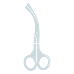 Tesoura Cirúrgica de Aço Desenho PNG