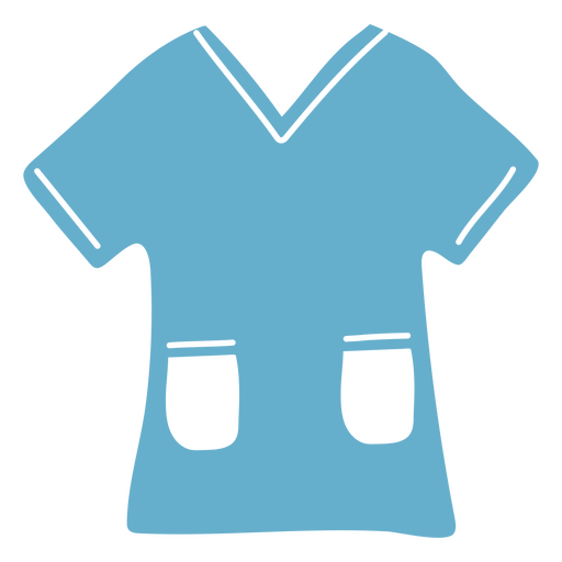 Medizinisches Scrubs-Shirt PNG-Design
