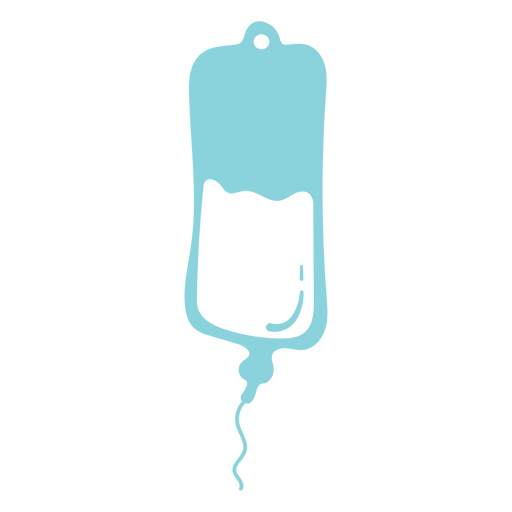 Intravenous Liquid Bag PNG Design