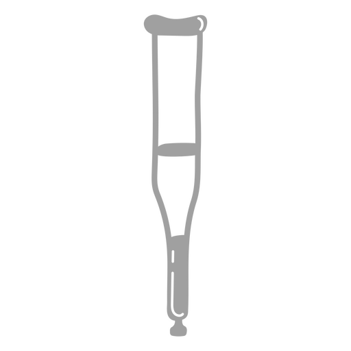 Standing Crutch  PNG Design