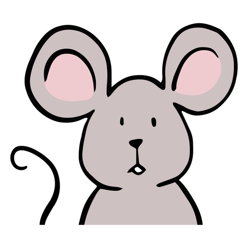 Ratón animal lindo Diseño PNG