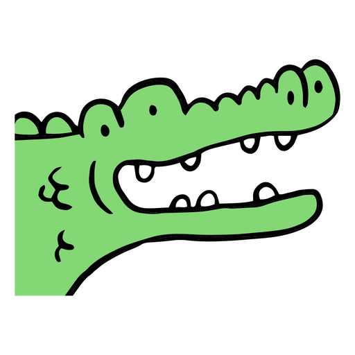 Cute animal crocodile PNG Design