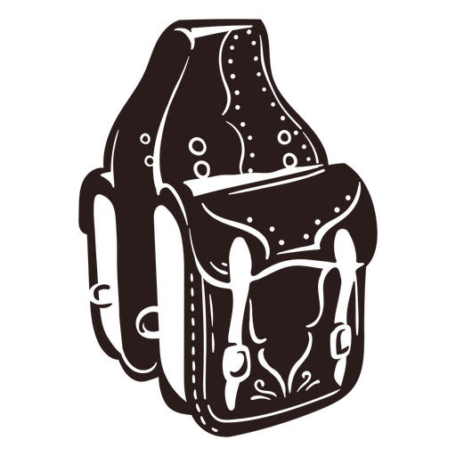 ícone de bolsa faroeste Desenho PNG