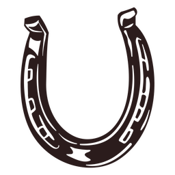 Wild west horseshoe icon Transparent PNG