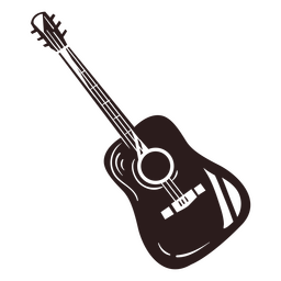 ícone de guitarra do oeste selvagem Desenho PNG