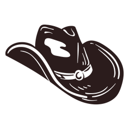 WIld West hat icon Transparent PNG