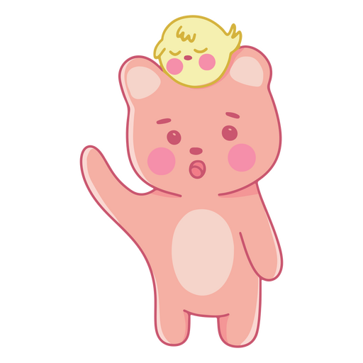 Bär cartoon tier kawaii PNG-Design