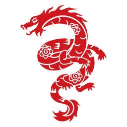Chinese New Year dragon zodiac sign PNG Design Transparent PNG