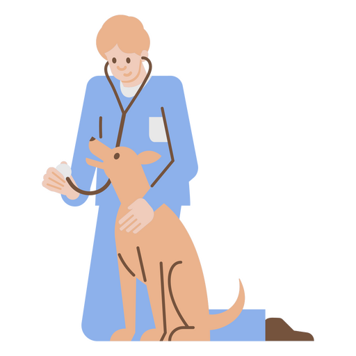 Médico animal cão veterinário pessoas Desenho PNG