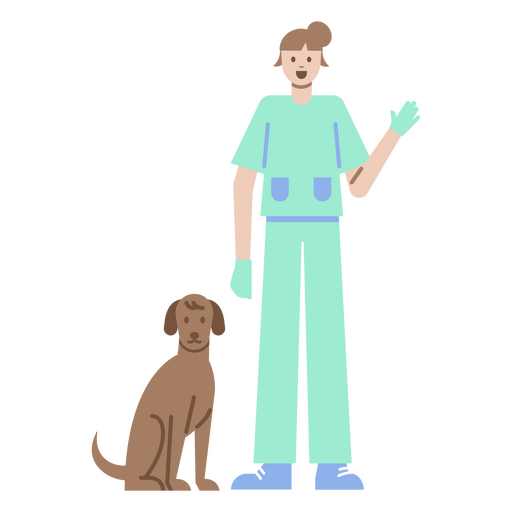 Veterinarian doctor dog animal people