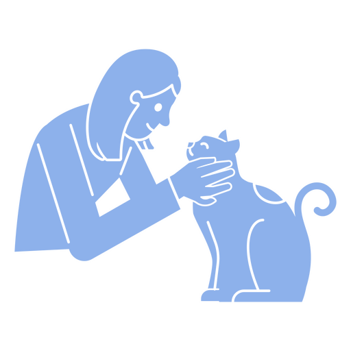 Pessoas de animais de gato de saúde veterinária Desenho PNG