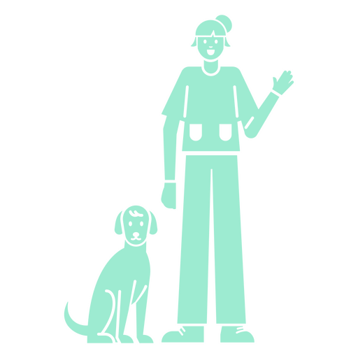 Pessoas de cães veterinários Desenho PNG