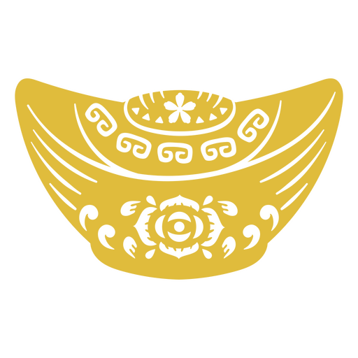 Chinese cut out vessel PNG Design