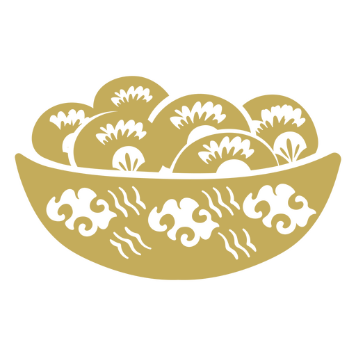 Chinesisches ausgeschnittenes Herzstück PNG-Design