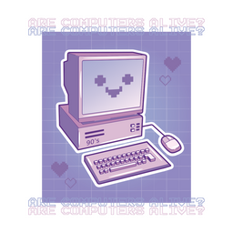 Computer-Zitat-Abzeichen der 90er Jahre PNG-Design