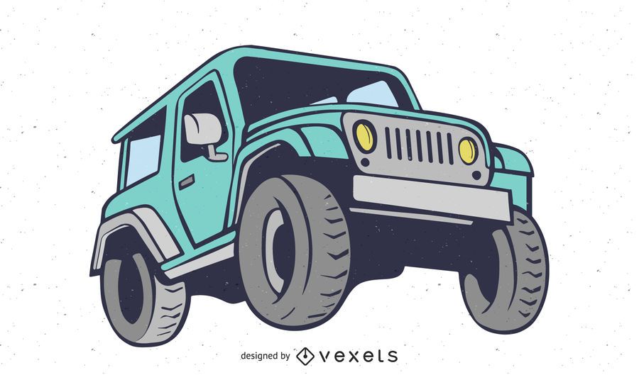 Vector plano de camión Vector plano de camión