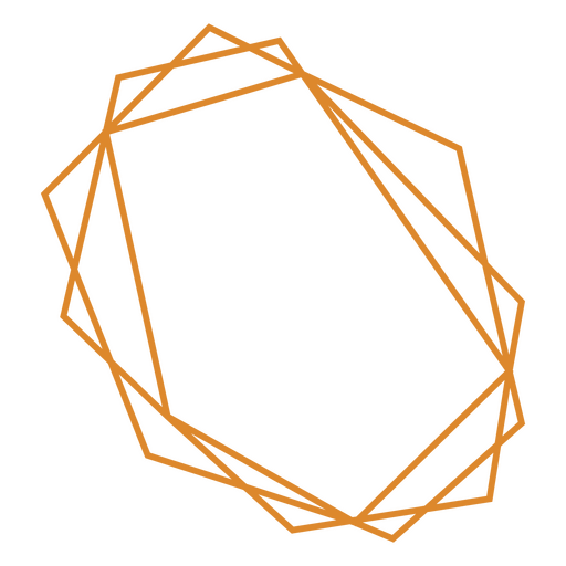 Geometrische Formen des Rahmenstrichs PNG-Design