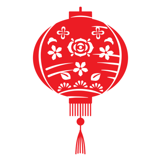 Chinesischer Ballon ausgeschnitten PNG-Design