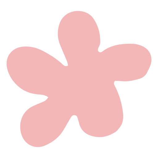 Valentine's day love flower icon PNG Design