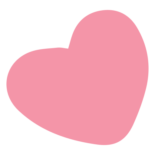 Icono lindo del corazón del día de san valentín Diseño PNG