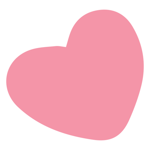 Valentine's day cute heart icon PNG Design