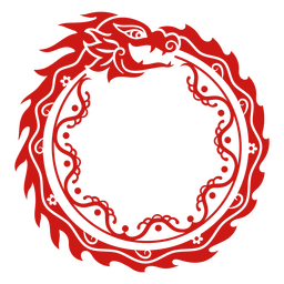 chinese dragon frame